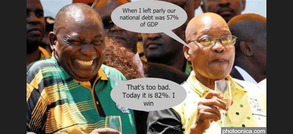 SA Debt to GDP ratio