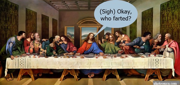 The Last Supper, Who Farted