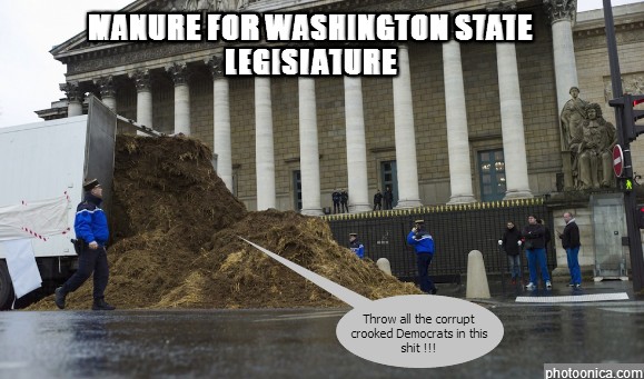 Maybe farmers should do this at the Washington State Capital