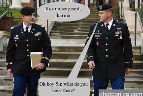 Karma sergeant, karma