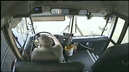 Joe Hockey driving "Australia"