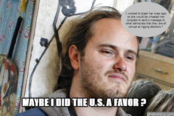 Maybe he did the U.S. a favor ?