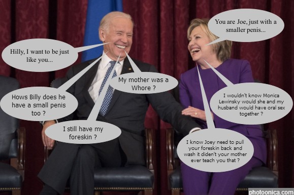 Joey Biden & Hillary Clinton