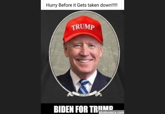 Biden converting to Republican leaving the Democrat party for good ?