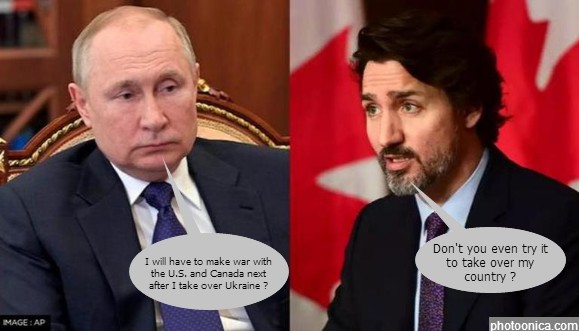 Putin vs Trudeau
