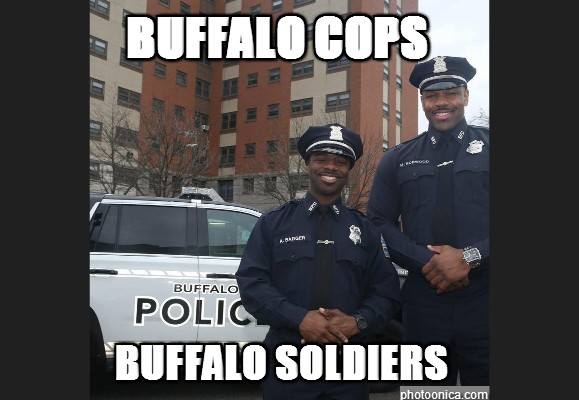 Buffalo Cops  Serving as Buffalo Soldiers